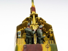 Image of Trumpeter - German 39(h) 10.5cm Lefh18 (SF) auf Geschutzwagen - 00353 - 1:35