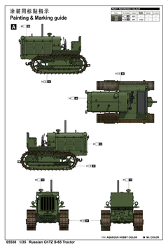 Trumpeter - Russian ChTZ S-65 Tractor - 05538 - 1:35 en internet