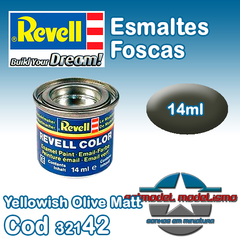 Tinta Esmalte Revell - 32142 - Yellowish Olive Matt (Email Color)