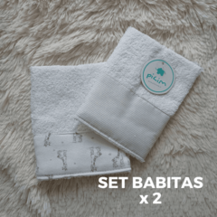 Set de babitas de toalla - comprar online
