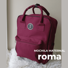 Mochila pa-maternal Roma (Bordo)