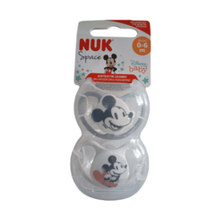 533 Chupetes NUK Space DISNEY x 2u (0-6m)