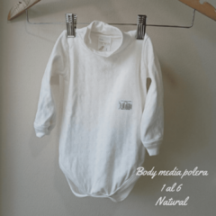 Body media polera térmico Naranjo 0-12 m