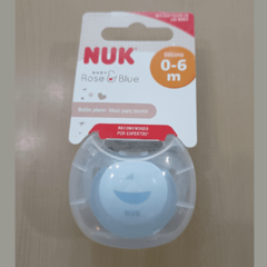 496 Chupete NUK Rose Blue 0-6m - comprar online