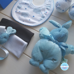 Caja regalo Babyshower /Blue Rabbit mediana - eydebebes
