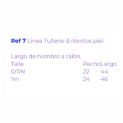 OFERTA Enterito/Romper de piel con capucha (Le Tullerie) - eydebebes