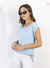 Blusa Lino Detalle Cuello 9198-2 - comprar online