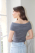 Remera Cuello Bote Modal Soft ANEMONA 25-39 - tienda online