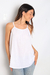 Musculosa Lino liso con Boton Atras FLAVIA 24-55 - NewLiza