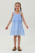 Vestido Maitê Laise Azul - Petit Môme - Moda Infantil