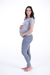 legging para grávidas cinza mescla Expecting 