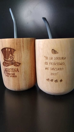 Mates de Madera GRABADO LASER en internet