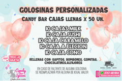 CANDY BAR 50 CAJAS LLENAS