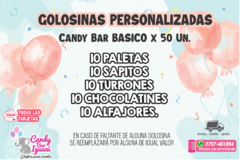 Candy bar BASICO x 50 UNIDADES