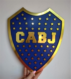 CARTEL BOCA JUNIORS MDF DOBLE CAPA