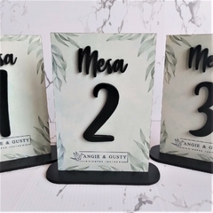 NUMERADORES DE MESA MDF.. - comprar online