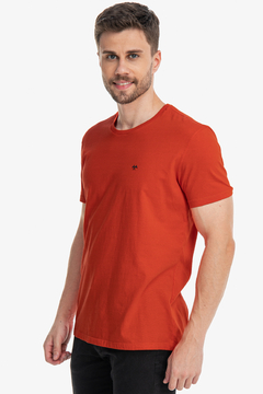 CAMISETA BÁSICA ALGODÃO PENTEADO - loja online