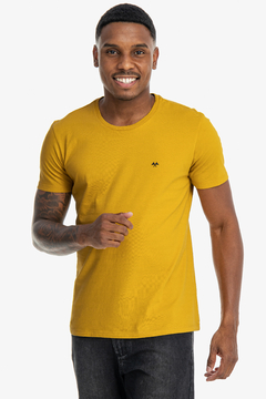 CAMISETA BÁSICA ALGODÃO PENTEADO - Dístico