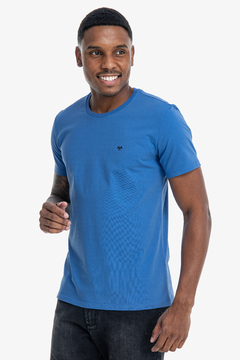 CAMISETA BÁSICA ALGODÃO PENTEADO - loja online