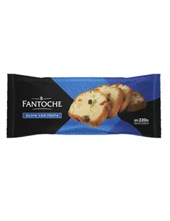 Budin Fantoche Con Frutas 220 gr