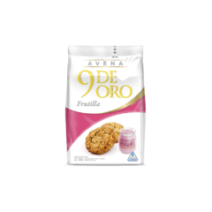 Galletitas 9 de Oro Avena Frutilla 180 gr