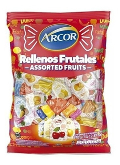 Caramelos Arcor Relleno Frutal 810 gr