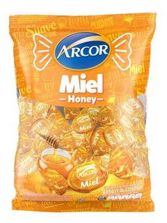 Caramelos Arcor Relleno Miel 675 gr