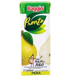 Jugo Baggio Pronto Pera x 200 ml