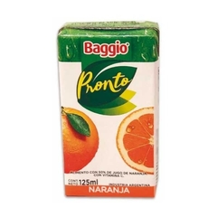 Jugo Baggio Pronto Naranja x 125 ml