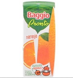 Jugo Baggio Pronto Naranja x 200 ml.