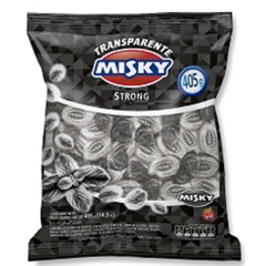 Caramelos Misky Transparente Strong 405 gr