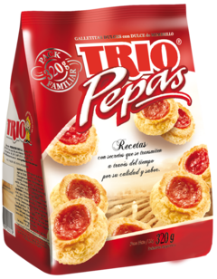 Galletitas Trio Pepas Membrillo 320 gr - comprar online