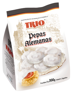 Galletitas Trio Pepas Alemanas 300 gr