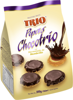 Galletitas Trio Pepas Chocotrio 300 gr