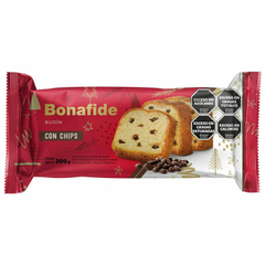 Budin Bonafide Chips De Chocolate 200 gr