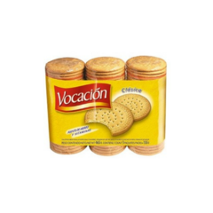 Galletitas Vocación Tripack 384 gr