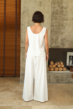 Pantalón Zoa blanco - comprar online