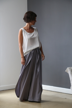 Pantalón Ivana Gris Cemento - comprar online