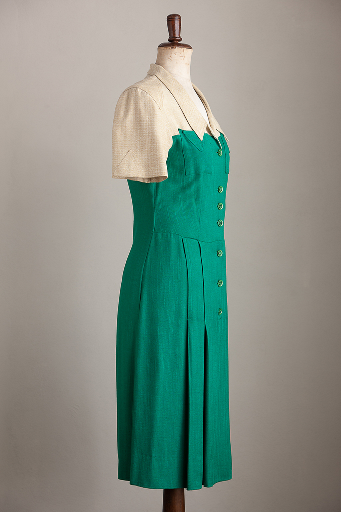 Vestido 40 s Verde Viridium Comprar en LA PERCALINA