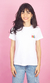 Camiseta Let it Shine Chuva de Cores - Gola Redonda Branca na internet