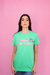 Camiseta Coleção Vibrações – Follow your Rainbow – Verde na internet