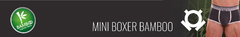 Banner de la categoría Mini boxer bamboo