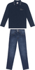 Conjunto Polo + Calça Jeans Carinhoso Kids