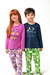 Pijama Infantil de Inverno Feminino Quimby 1/3