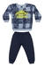 Conjunto Infantil em Moletom Bee Loop Azul