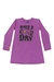 Vestido em Moletinho "Have a Good Day" Bee Loop - comprar online