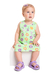 Vestido Infantil Verão Estampado Bee Loop - 1 ao 3