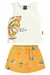 Conjunto Infantil Blusa + Shorts Saia Bee Loop - 1 ao 3 - Leville Baby