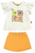 Conjunto de Bebê Blusa + Shorts Saia Bee Loop - loja online