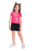 Blusa de Manga Curta Menina Infantil Bee Loop - 4 ao 8